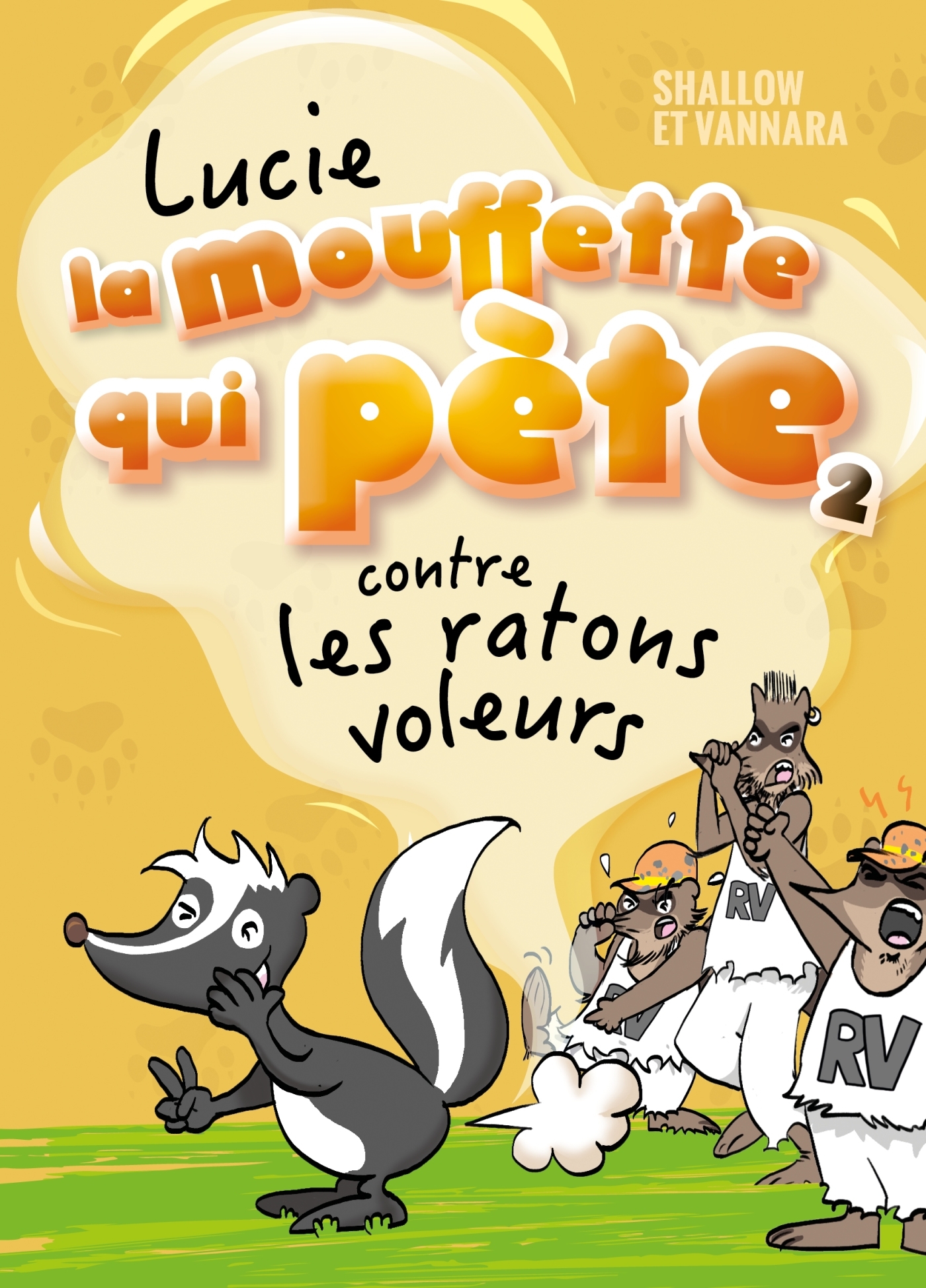 Lucie la mouffette qui pète contre les ratons voleurs - Shallow Shallow - LES 3 AS