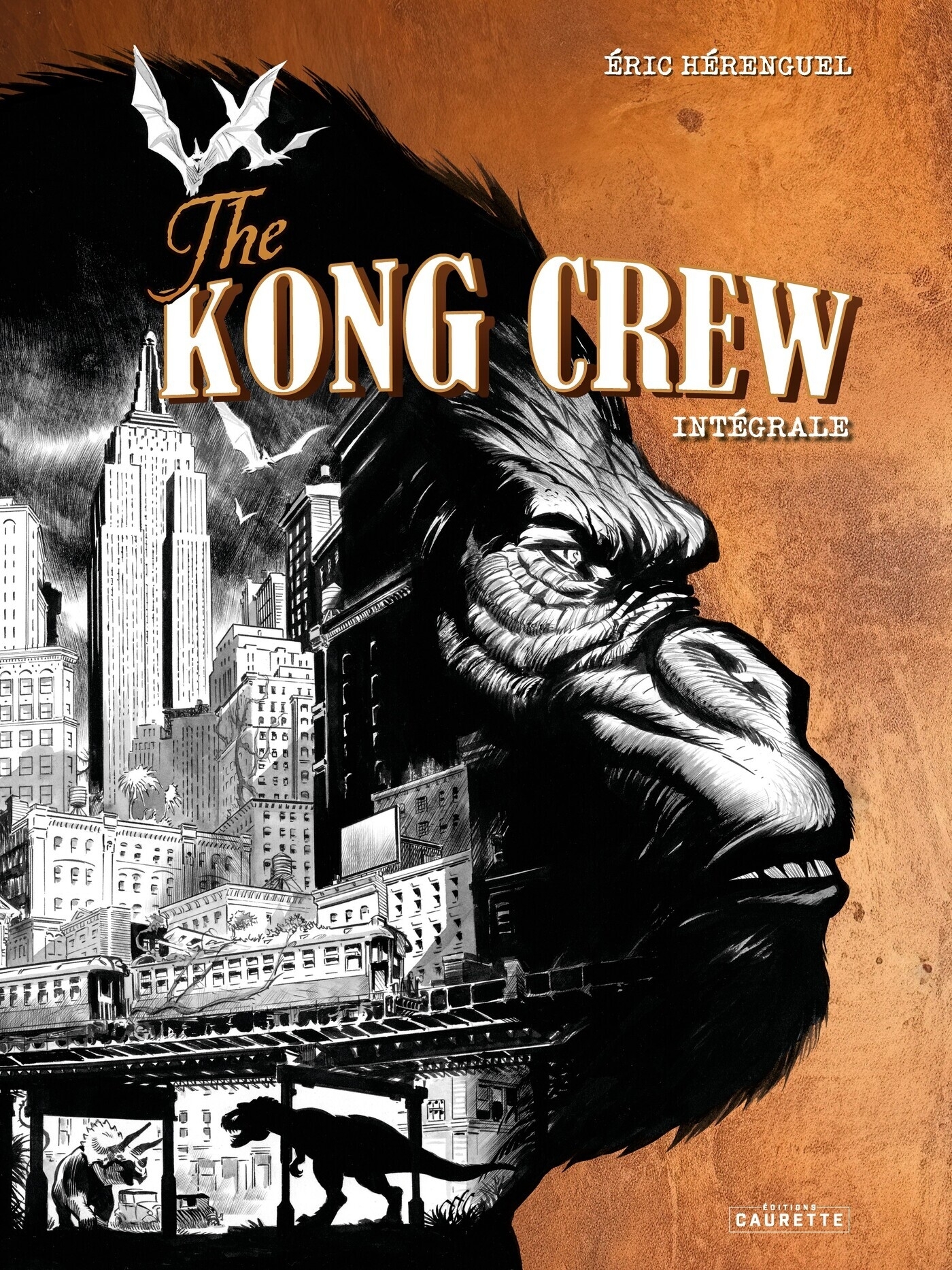 The Kong Crew - Intégrale luxe noir et blanc - Éric Hérenguel - CAURETTE