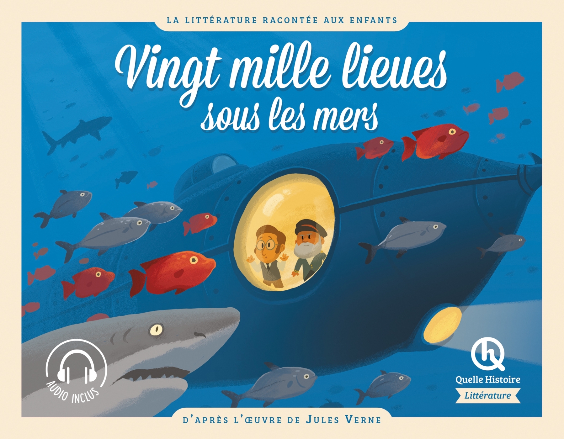 Vingt mille lieues sous les mers - Nicolas Ferreira Nicolas Ferreira - QUELLE HISTOIRE