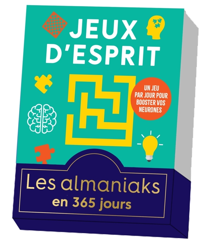 Almaniak Jeux d'esprit, calendrier une page par jour - Loïc Audrain - 365 PARIS Almaniak Jeux d'esprit, calendrier une page par jour - Loïc Audrain - 365 PARIS