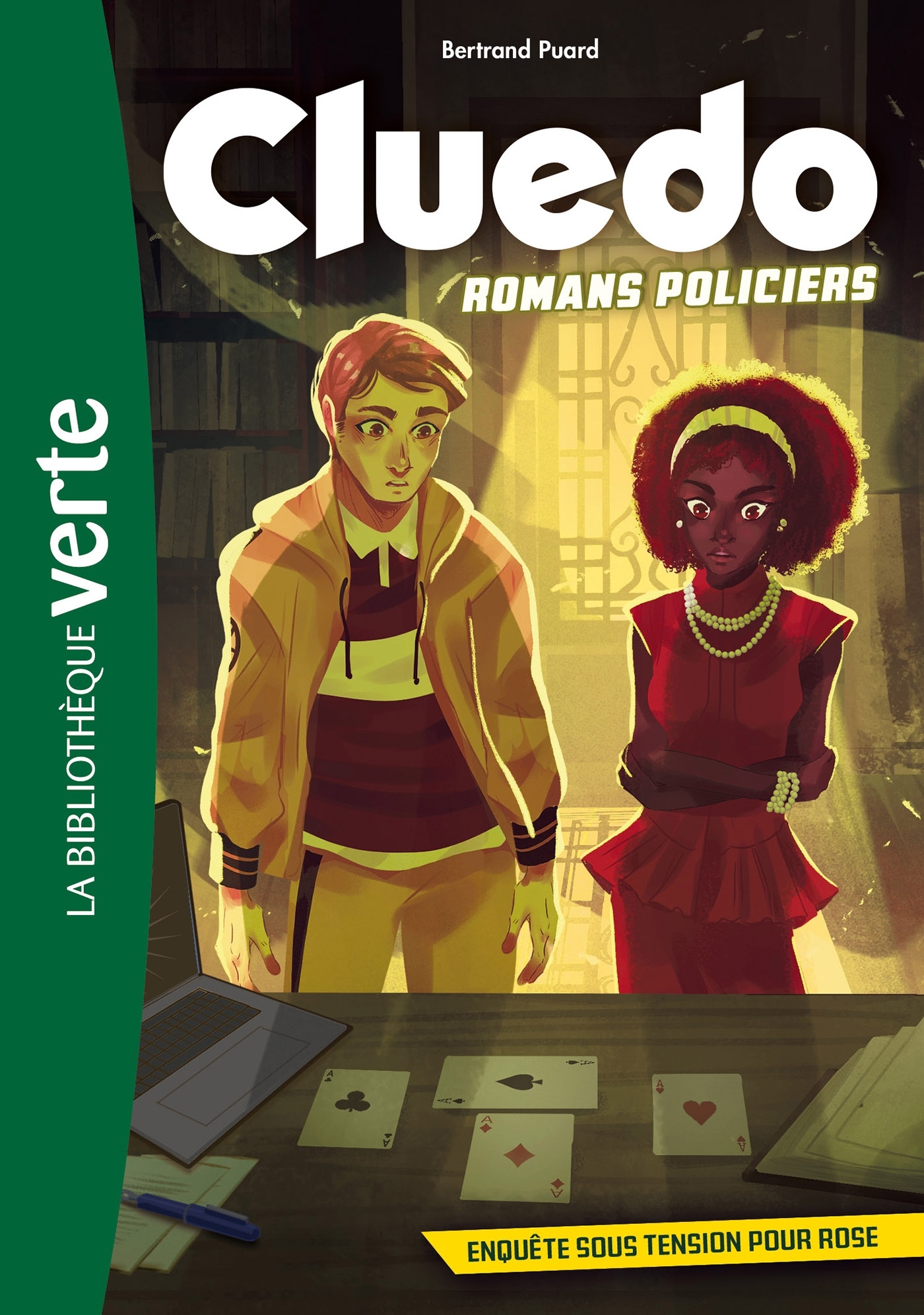 Cluedo romans policiers 06 - Enquête sous tension pour Rose -  HASBRO - HACHETTE JEUN.