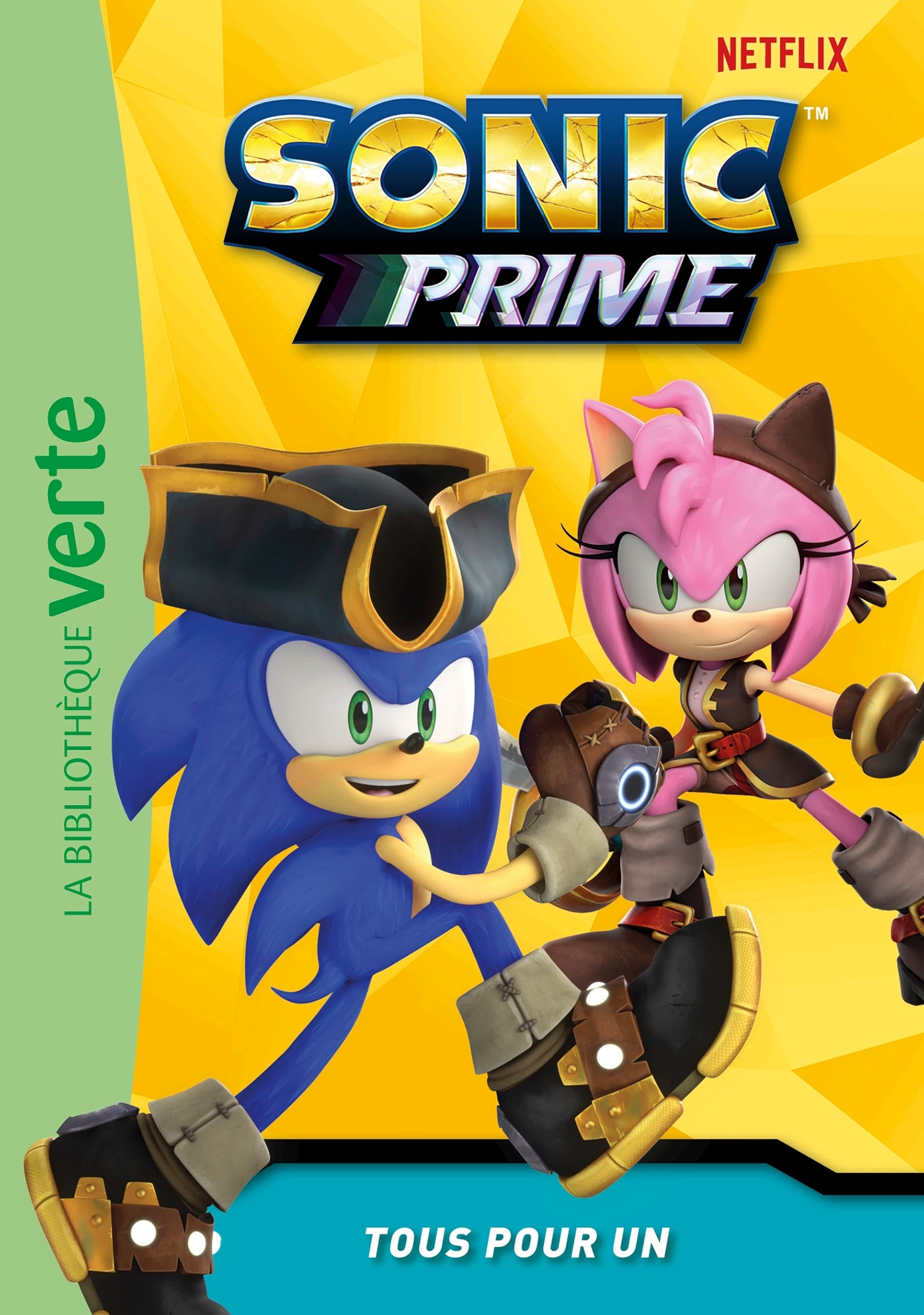 Sonic Prime 07 - Tous pour un -  SEGA - HACHETTE JEUN.