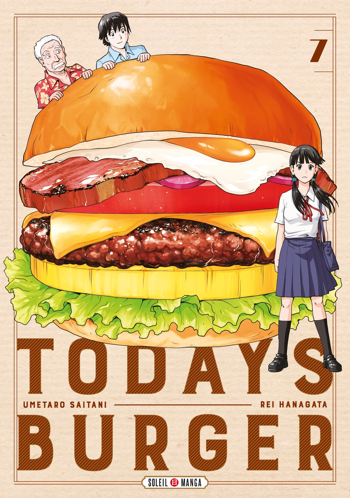 Today's Burger T07 - Rei Hanagata - SOLEIL