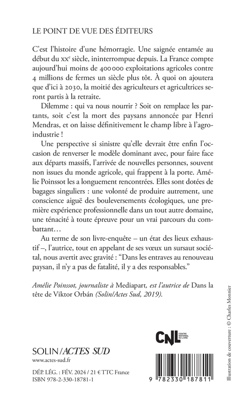 Qui va nous nourrir ? - Amélie Poinssot - ACTES SUD