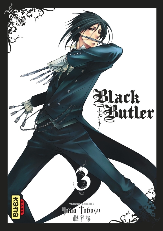 Black Butler - Tome 3 - Yana Toboso Yana Toboso - KANA