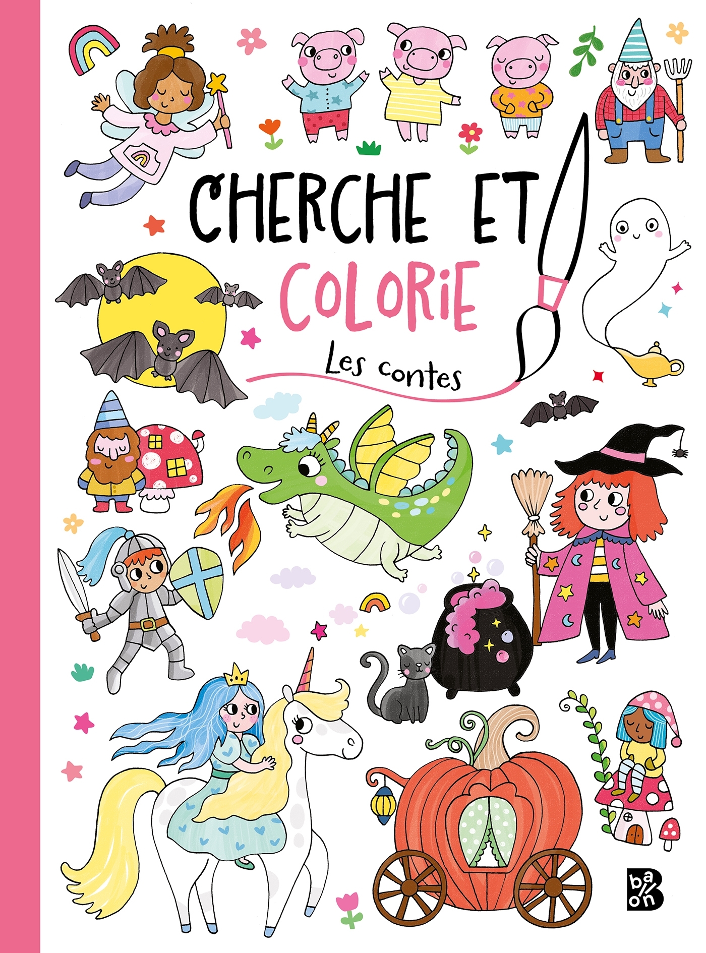 Cherche et colorie - Les contes - XXX - BALLON