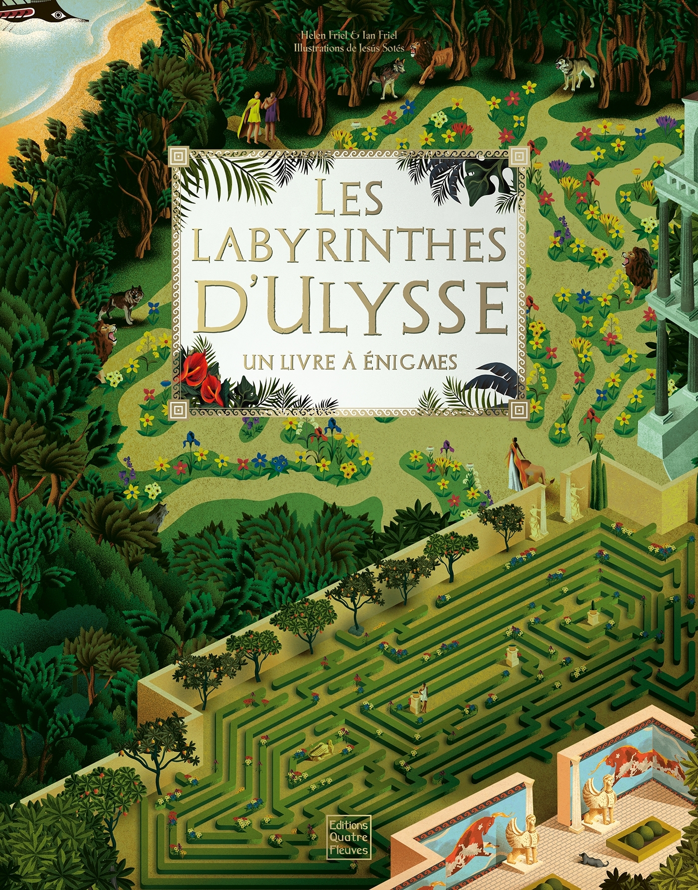 Les labyrinthes d'Ulysse - Helen et Ian Friel - GLENAT JEUNESSE