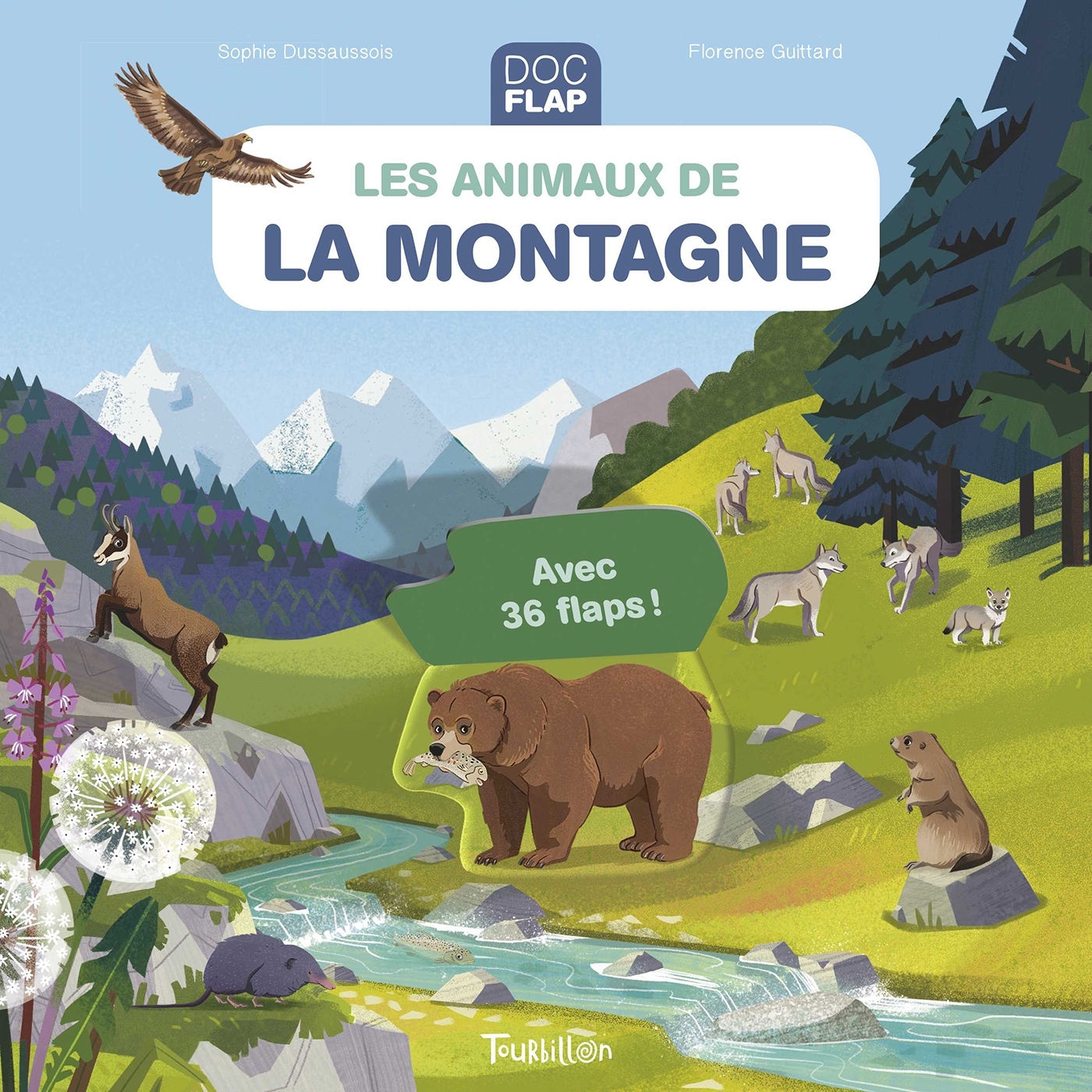 Les animaux de la montagne - Sophie Dussaussois - TOURBILLON