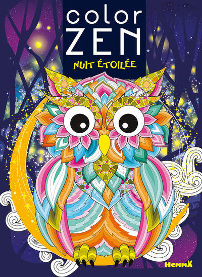 Color Zen - Nuit étoilée - Collectif Collectif - HEMMA