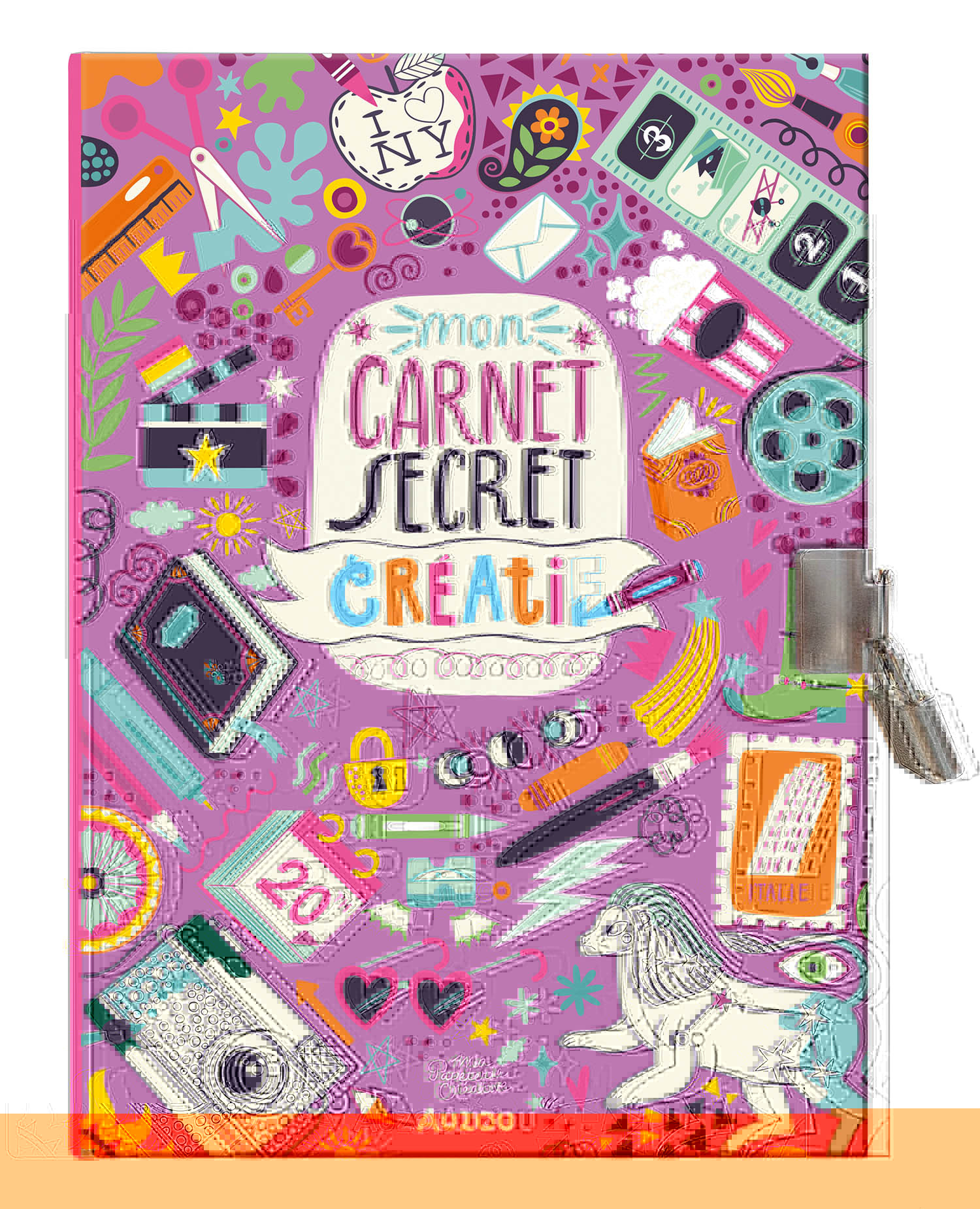 MA PAPETERIE CRÉATIVE - MON CARNET SECRET CRÉATIF - Paula MC GLOIN - AUZOU