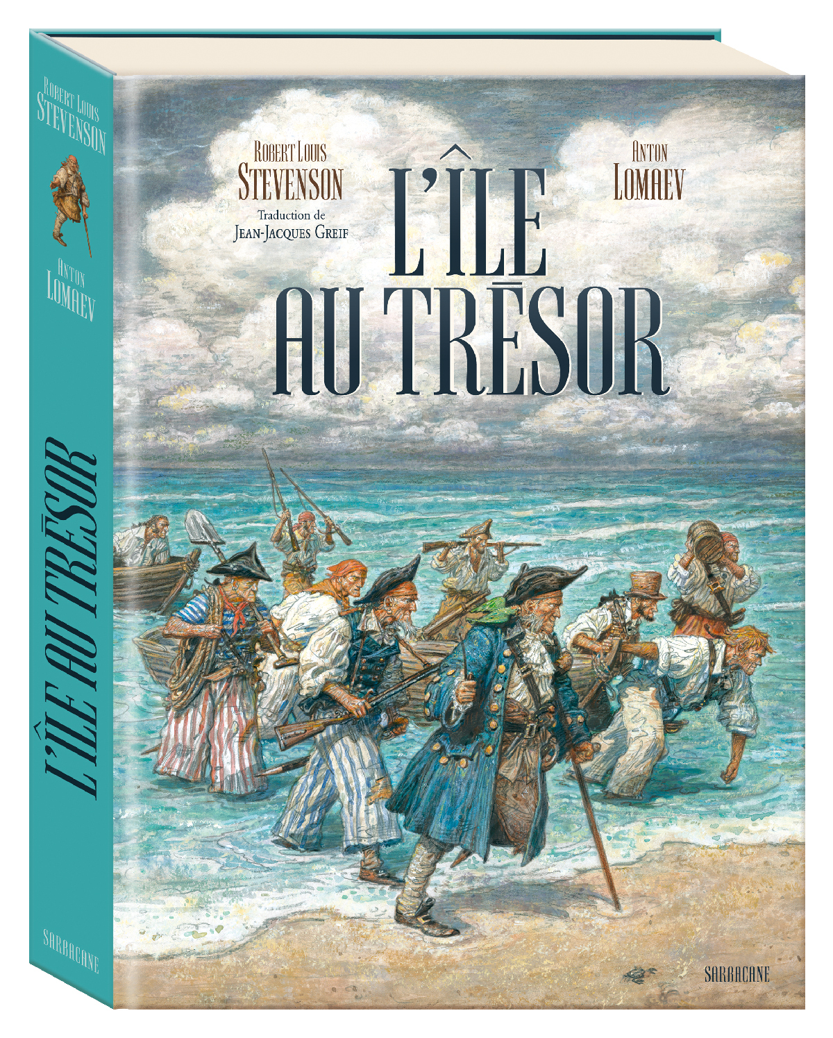 L'île au trésor - Robert Louis Stevenson - SARBACANE