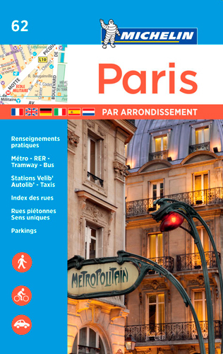 Plan Paris par arrondissement (Atlas - agrafé) - XXX - MICHELIN