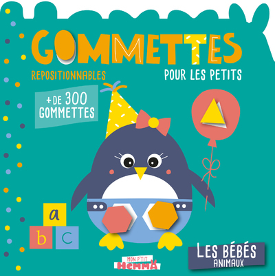 Mon P'tit Hemma Gommettes pour les petits - Les bébés animaux - Carotte et compagnie Carotte et compagnie - HEMMA