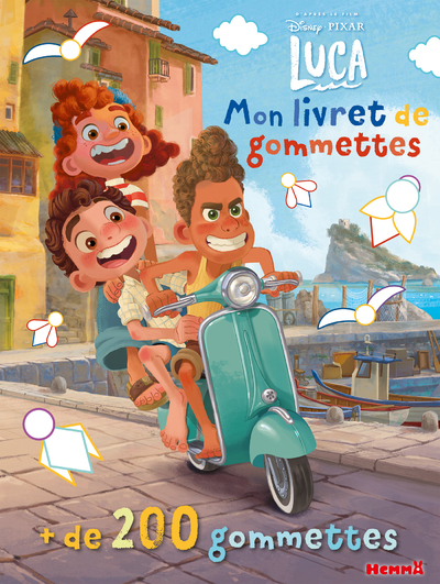 Disney Pixar Luca - Mon livret de gommettes - Collectif Collectif - HEMMA