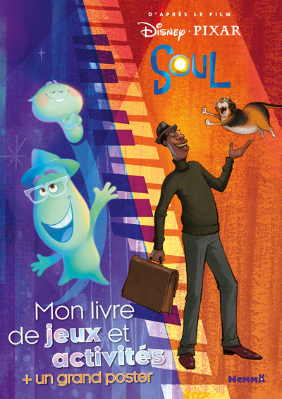 Disney Soul - Mon livre de jeux et activités + un grand poster - Collectif Collectif - HEMMA