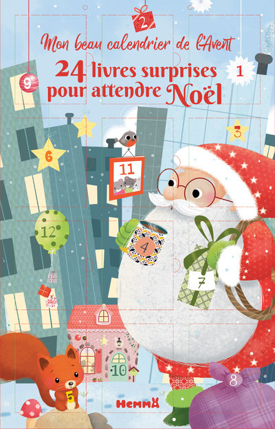 Mon beau calendrier de l'Avent - 24 livres surprises pour attendre Noël - Collectif Collectif - HEMMA