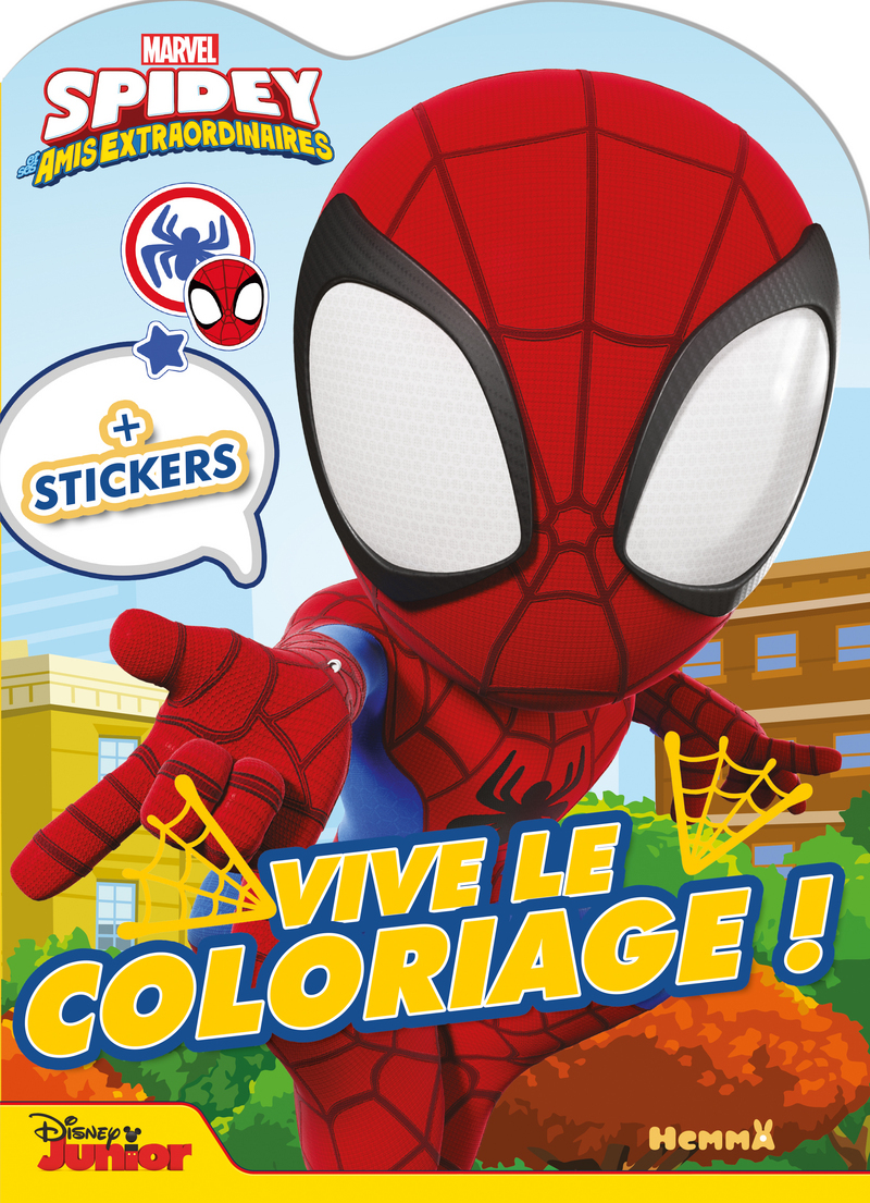 Marvel Spidey et ses amis extraordinaires - Vive le coloriage ! - Collectif Collectif - HEMMA