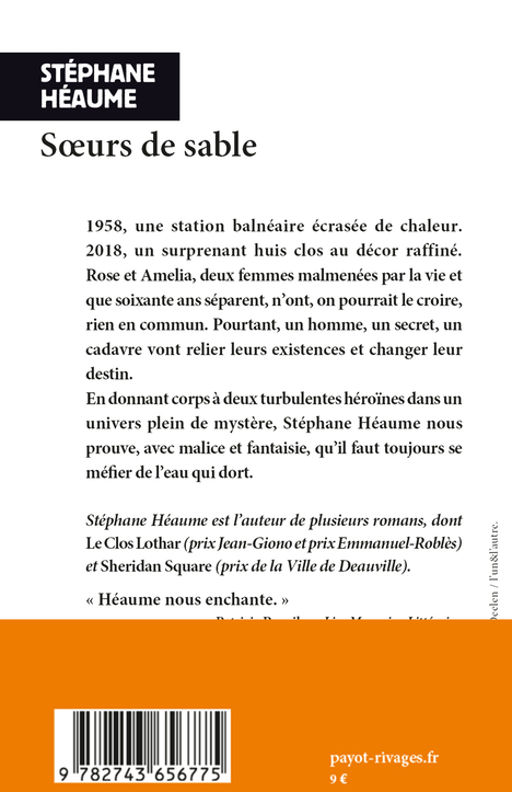 Soeurs de sable - Stephane Heaume - RIVAGES