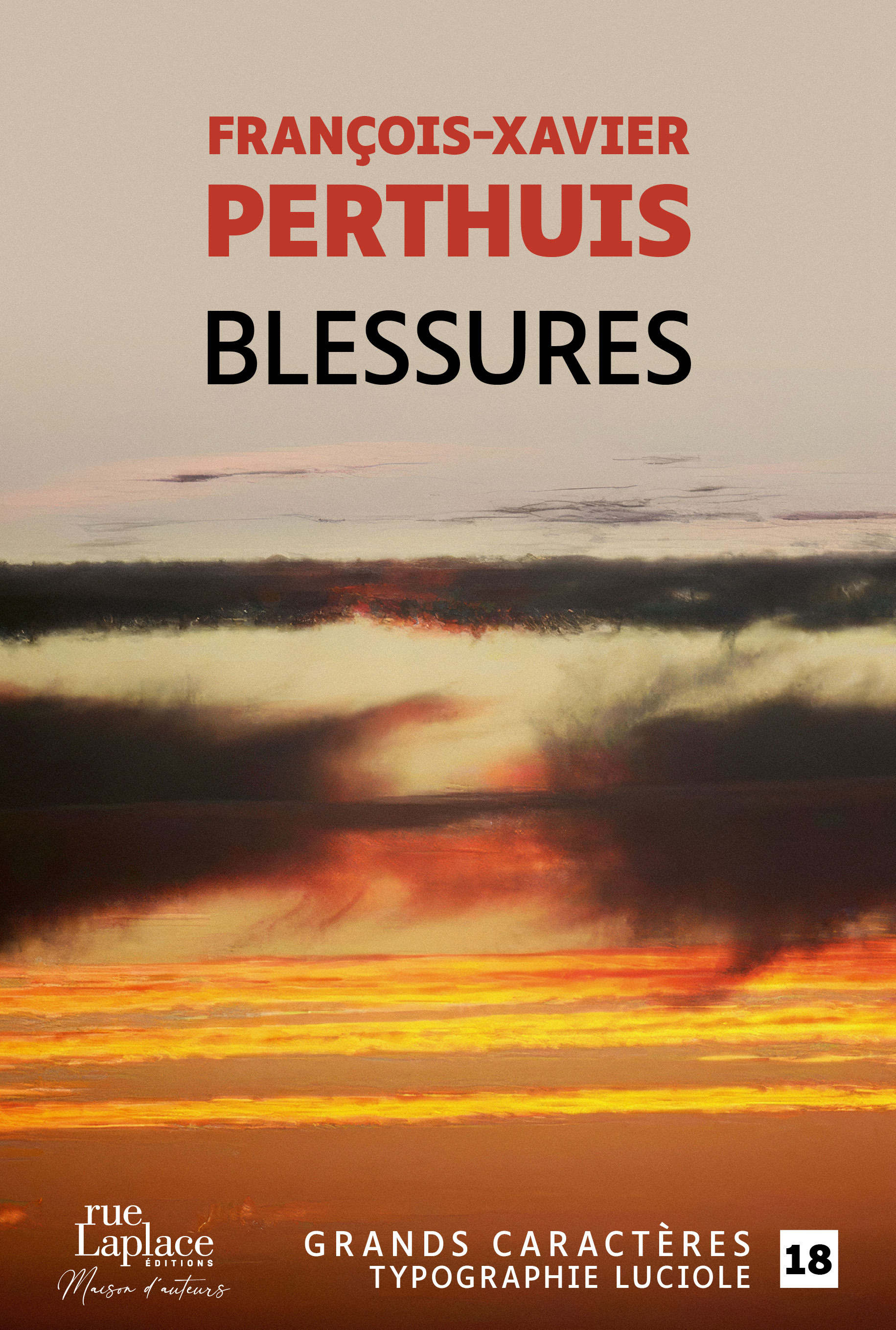 Blessures - Francois-Xavier Perthuis - RUELAPLACE