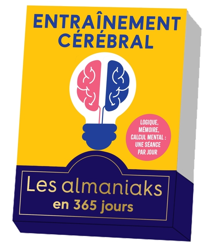 ALMANIAK ENTRAÎNEMENT CÉRÉBRAL, UN JEU PAR JOUR - ESQUERRE MARC - 365 PARIS