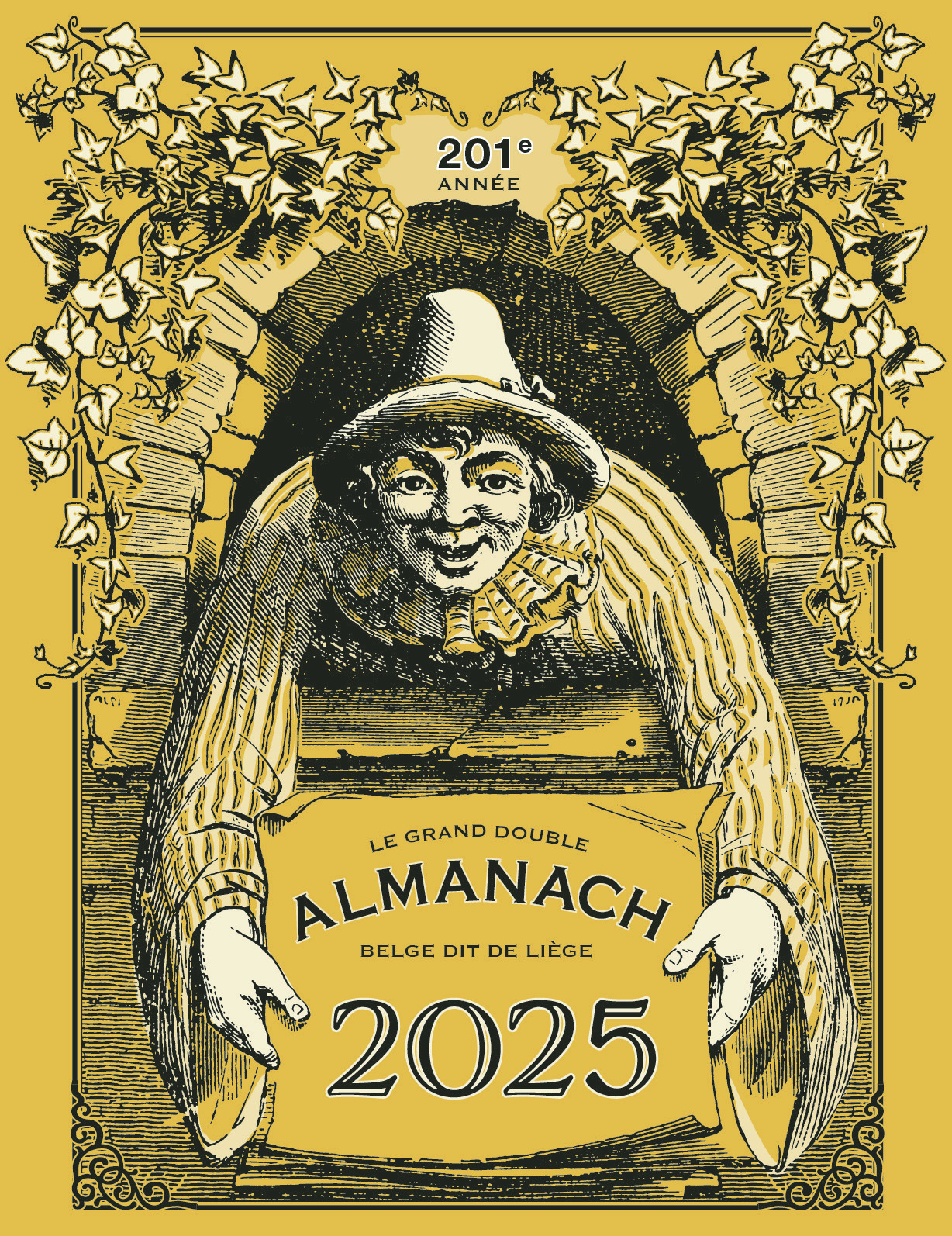 Le Grand double almanach belge, dit de Liège 2025 -  Collectif - CASTERMAN