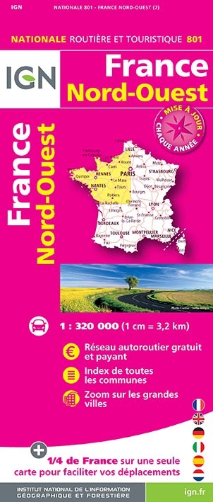 1M801 FRANCE NORD-OUEST 2019 - XXX - IGN