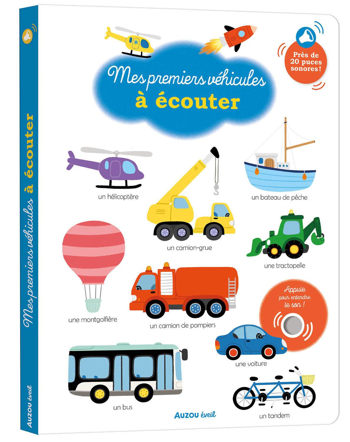 MES PREMIERS VEHICULES A ECOUTER - TINARELLI BEATRICE - AUZOU