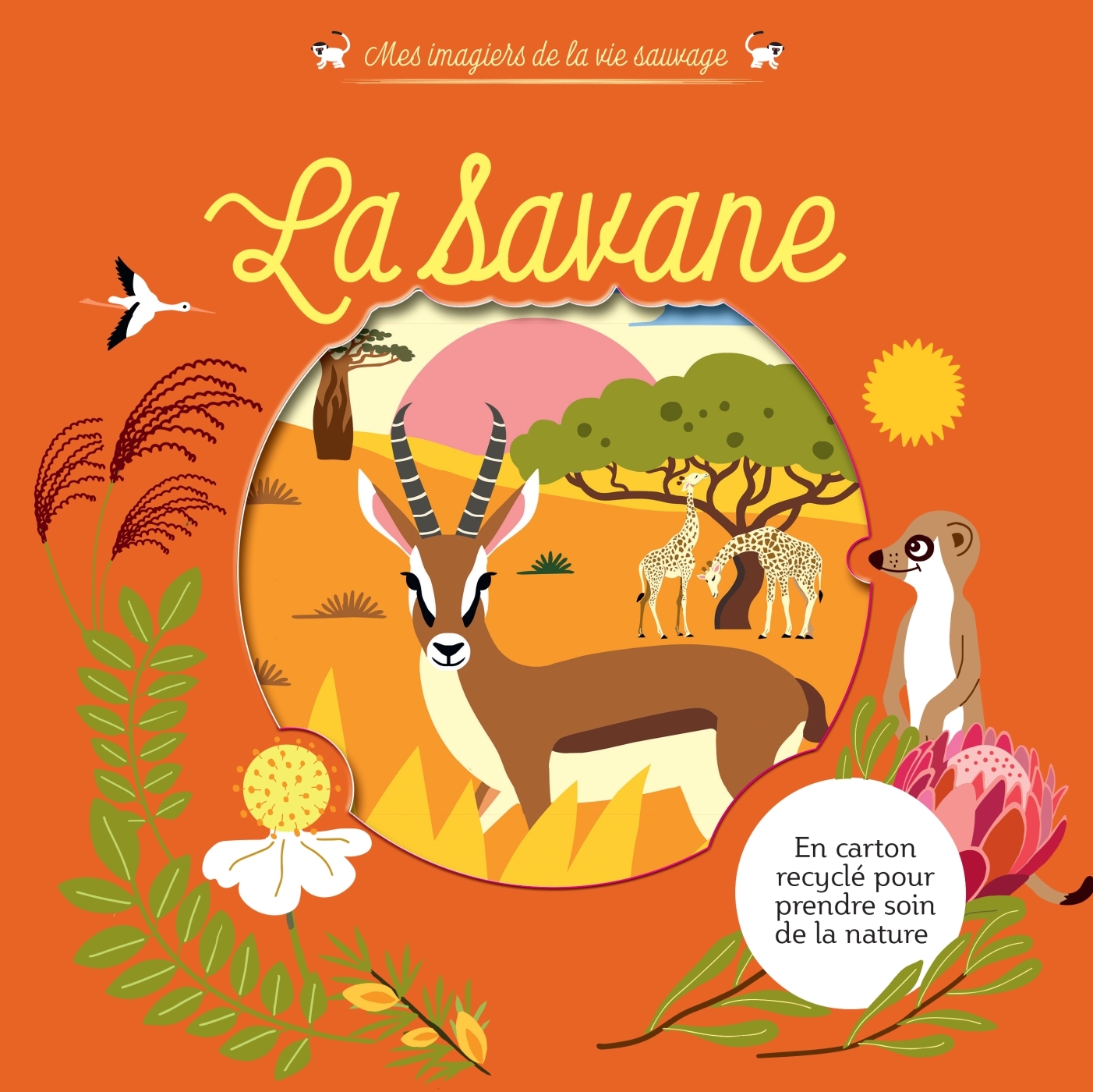 MES IMAGIERS DE LA VIE SAUVAGE - LA SAVANE - DENY MADELEINE - HATIER JEUNESSE