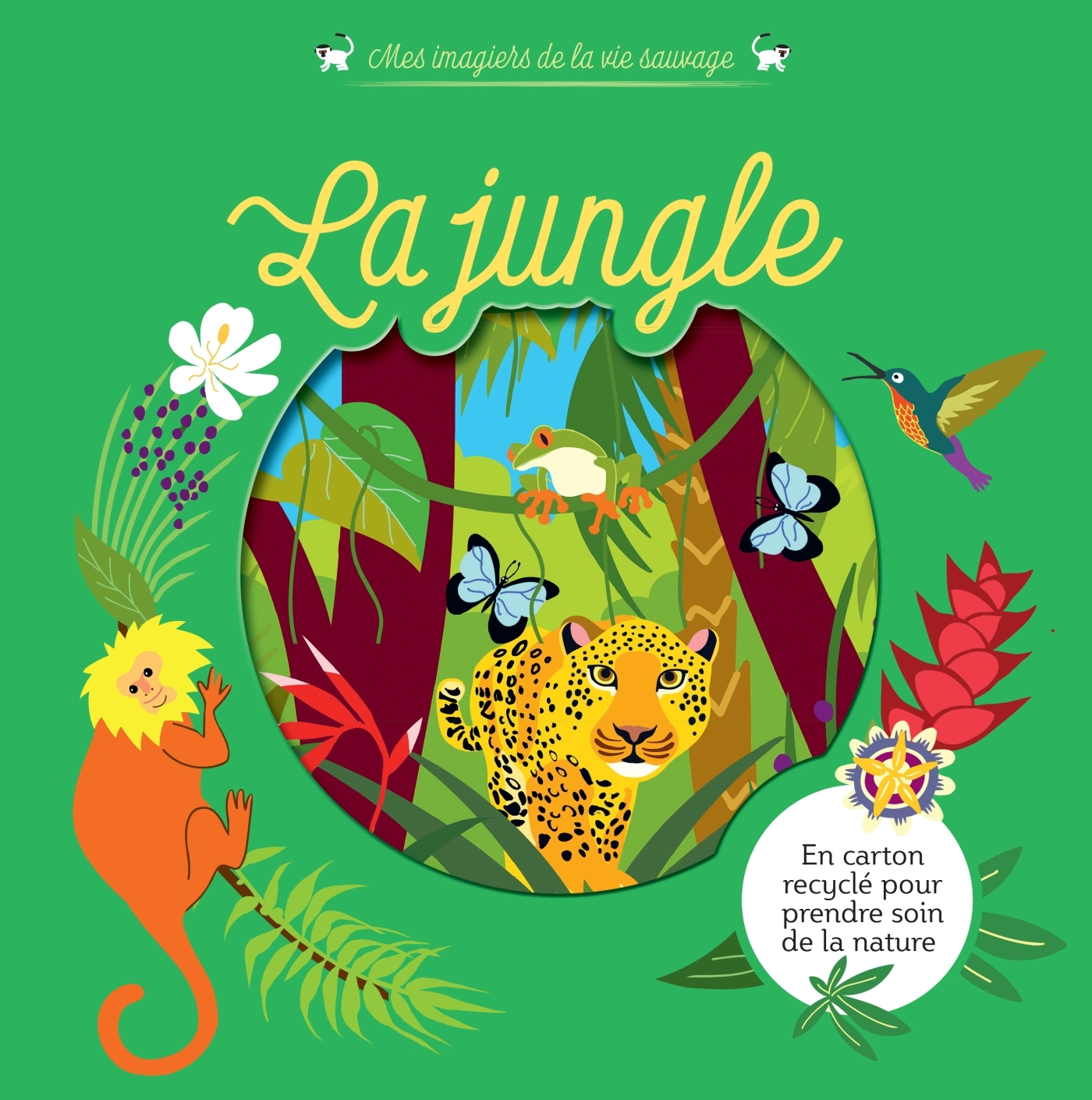 MES IMAGIERS DE LA VIE SAUVAGE - LA JUNGLE - DENY MADELEINE - HATIER JEUNESSE