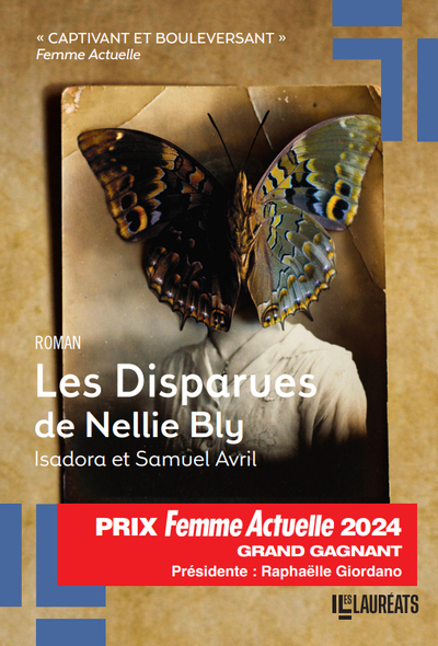 Les Disparues de Nellie Bly - Grand Gagnant Prix Femme Actuelle 2024 - AUTEUR A VENIR - EDITIONS PRISMA