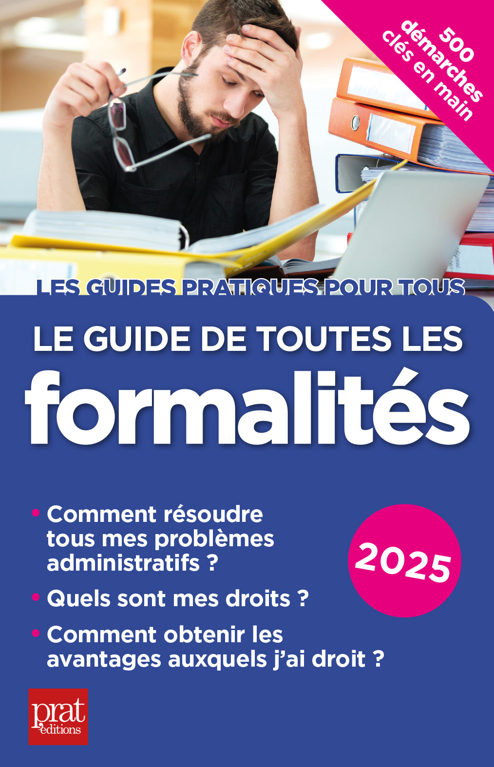 LE GUIDE DE TOUTES LES FORMALITÉS 2025 - COLLECTIF - PRAT EDITIONS