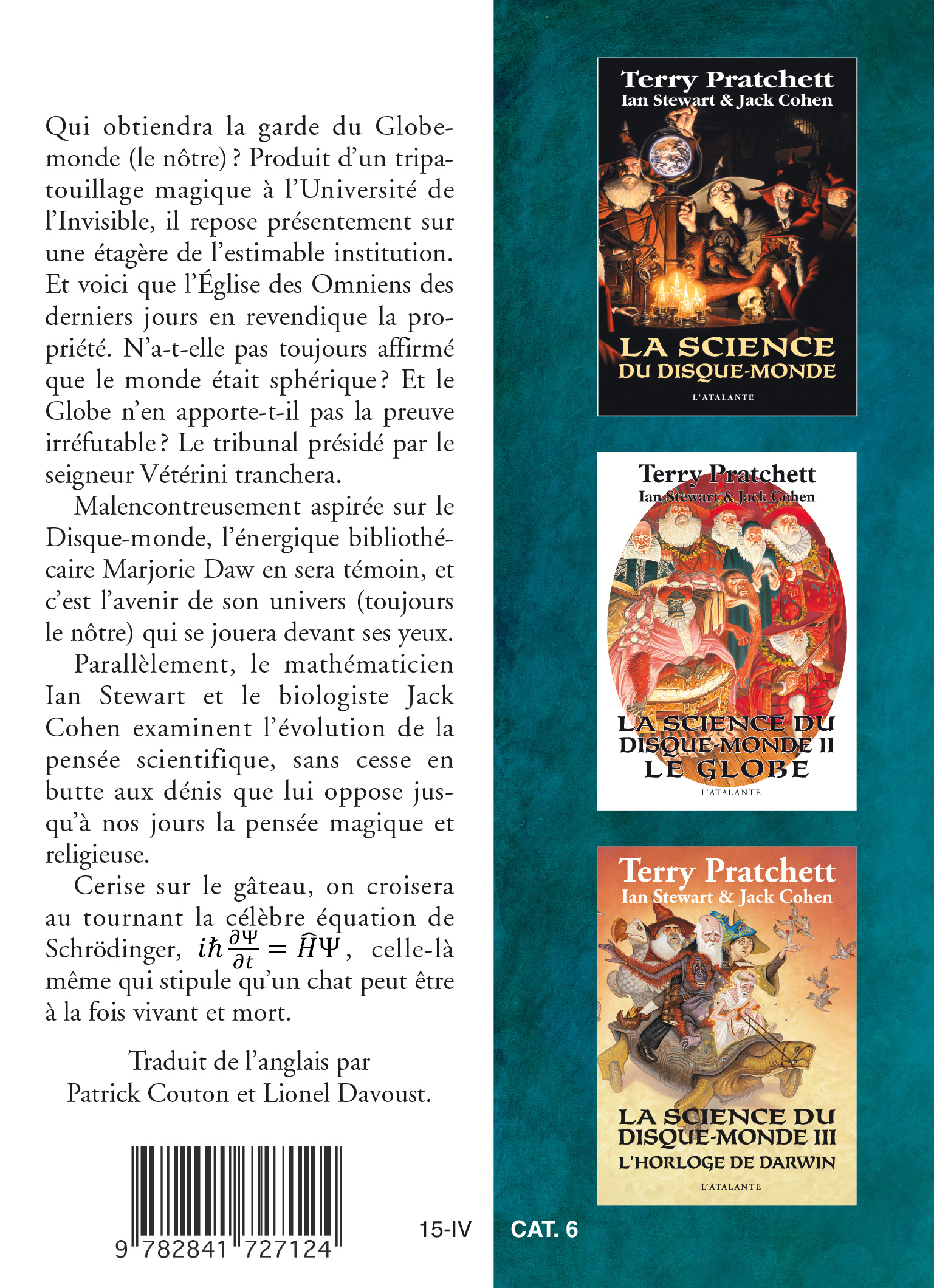 LA SCIENCE DU DISQUE-MONDE - T04 - LE JUGEMENT DERNIER - PRATCHETT/STEWART - ATALANTE