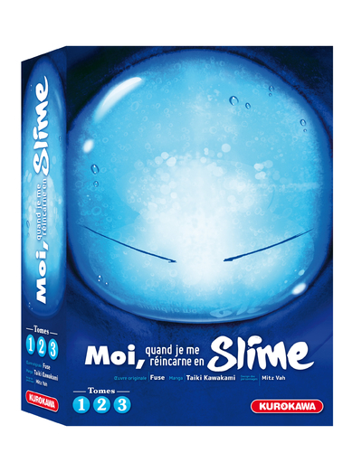 MOI QUAND JE ME REINCARNE EN SLIME - COFFRET MOI, QUAND JE REINCARNE EN SLIME - TOMES 1-2-3 - FUSE/KAWAKAMI - KUROKAWA