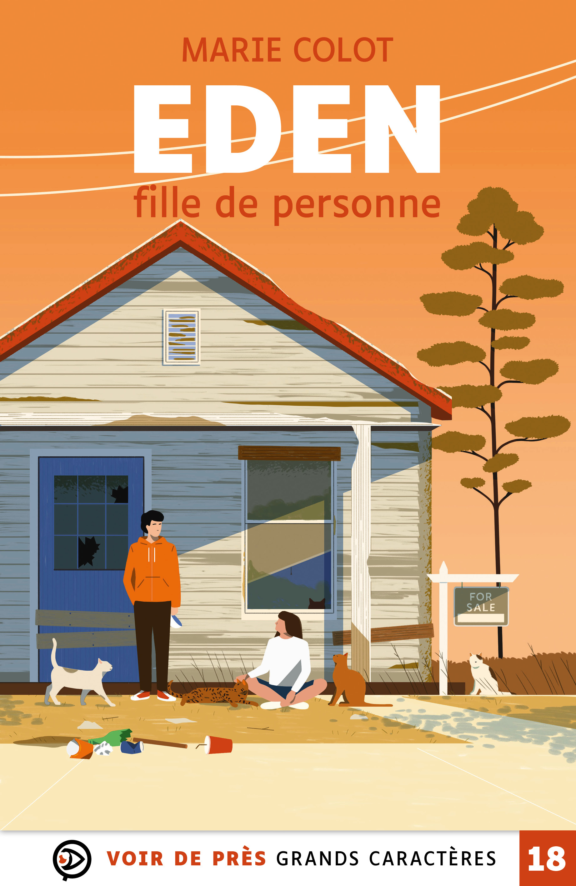 EDEN FILLE DE PERSONNE - Marie Colot - VOIR DE PRES