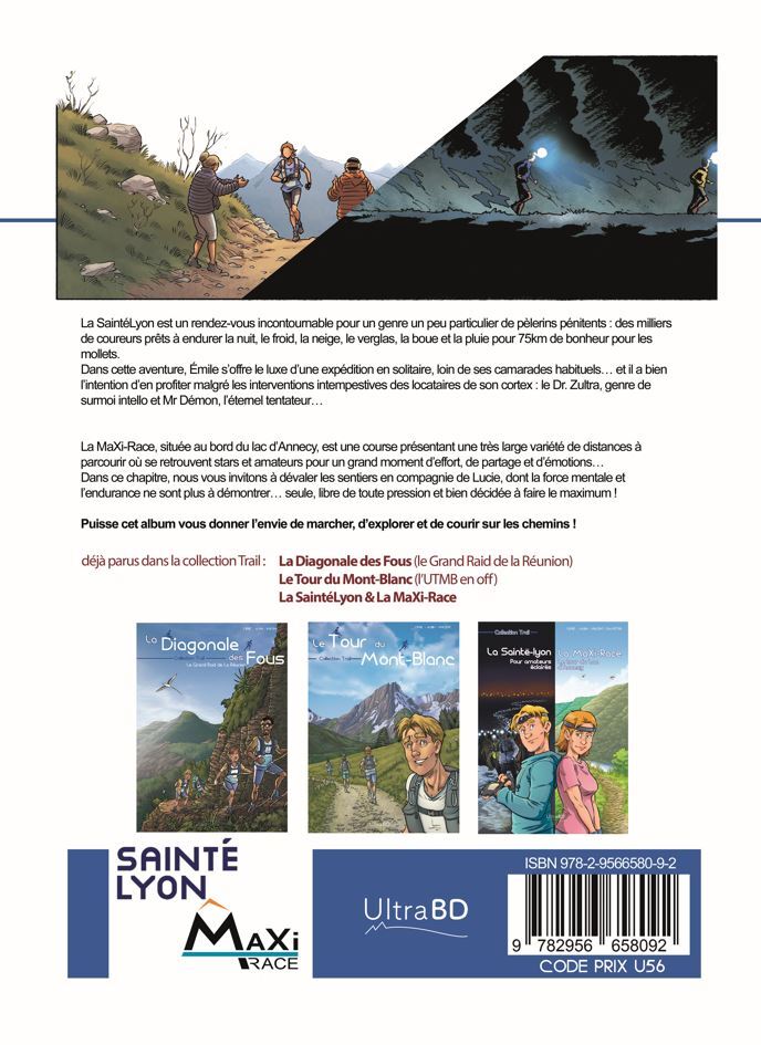 LA SAINTELYON & LA MAXI-RACE - COURSE A PIED, TRAIL RUNNING SPORT NATURE MONTAGNE ANNECY LYON - Fabrice CIFRE - ULTRA BD