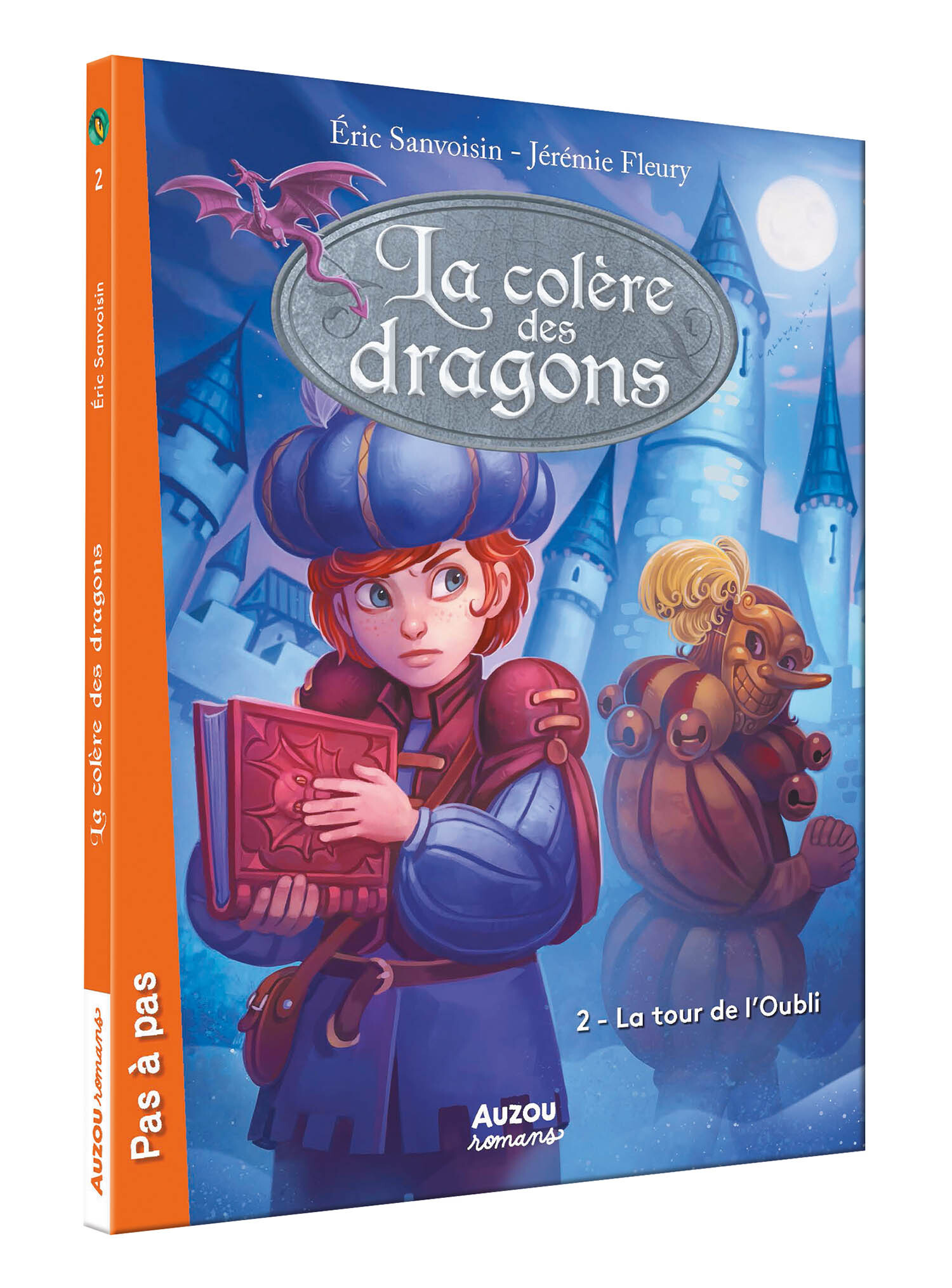 LA COLÈRE DES DRAGONS - TOME 2 - LA TOUR DE L'OUBLI - SANVOISIN ERIC - AUZOU