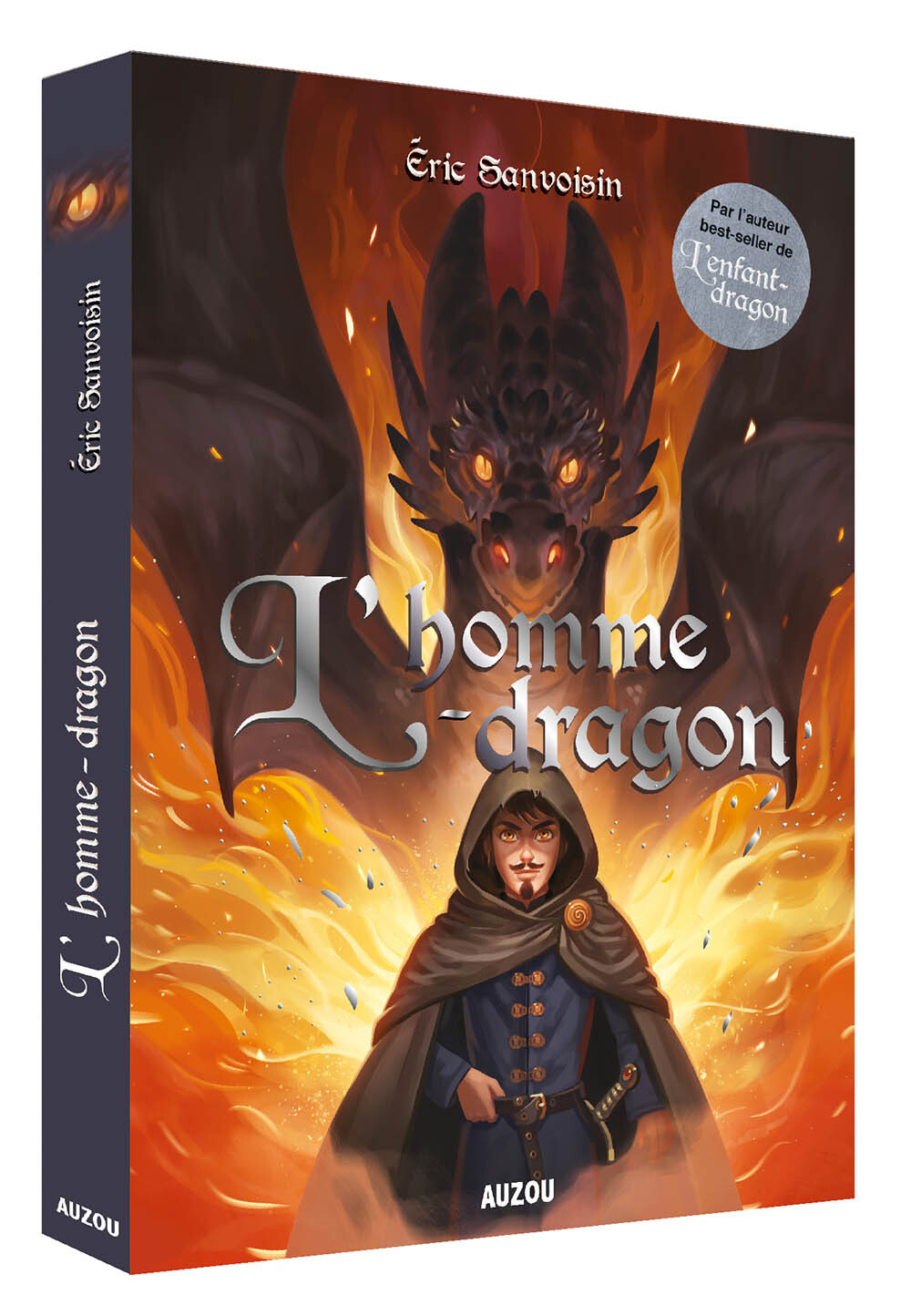 LA SAGA DES DRAGONS  - L'HOMME-DRAGON - SANVOISIN ERIC - AUZOU