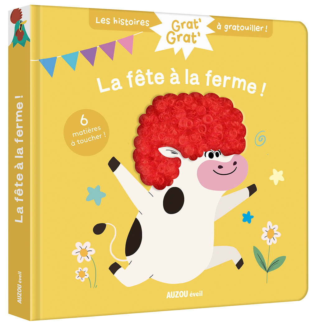 GRAT GRAT - LA FÊTE À LA FERME - CHATEL - AUZOU