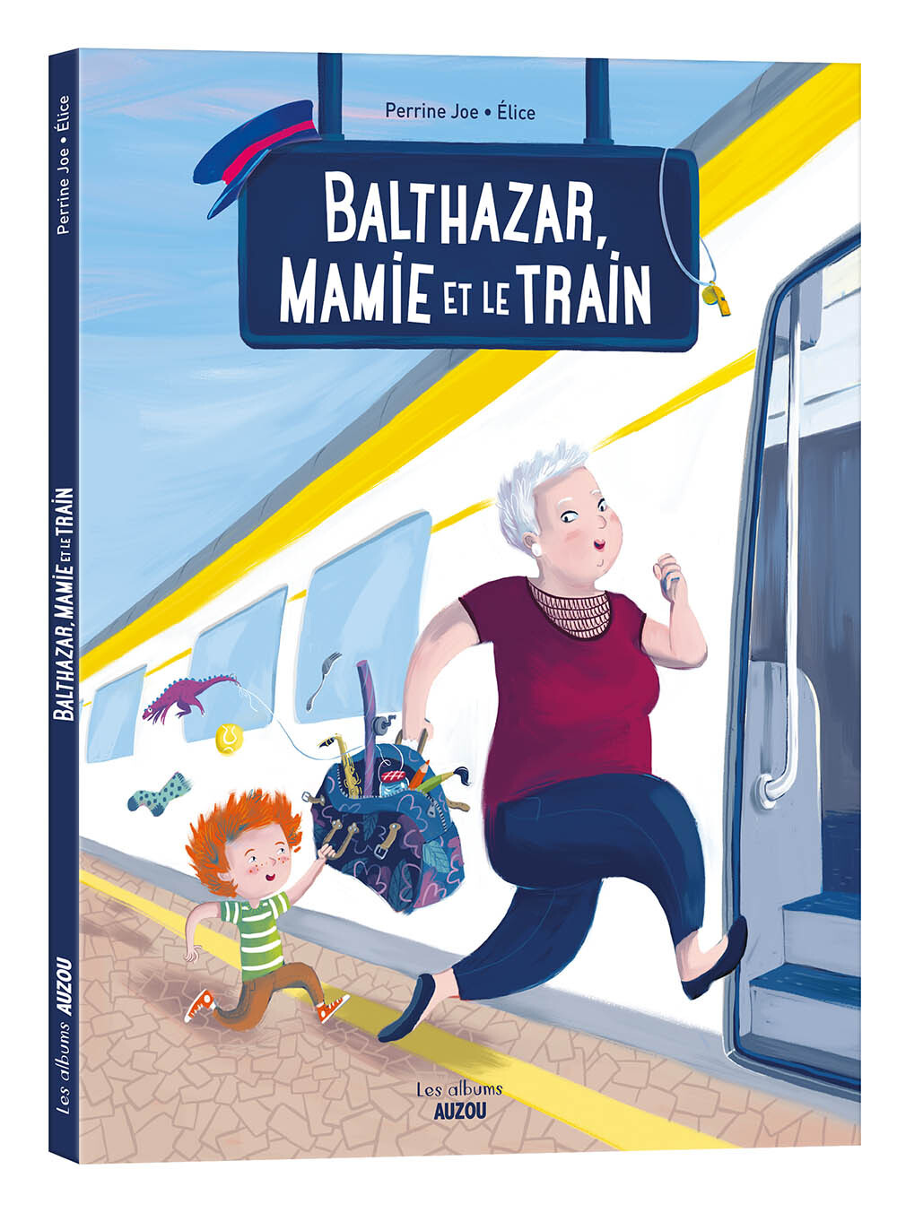 BALTHAZAR, MAMIE ET LE TRAIN - ELICE/PERRINE JOE - AUZOU