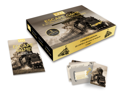 ESCAPE GAME GEO - A BORD DES TRAINS MYTHIQUES - COLLECTIF - GEO