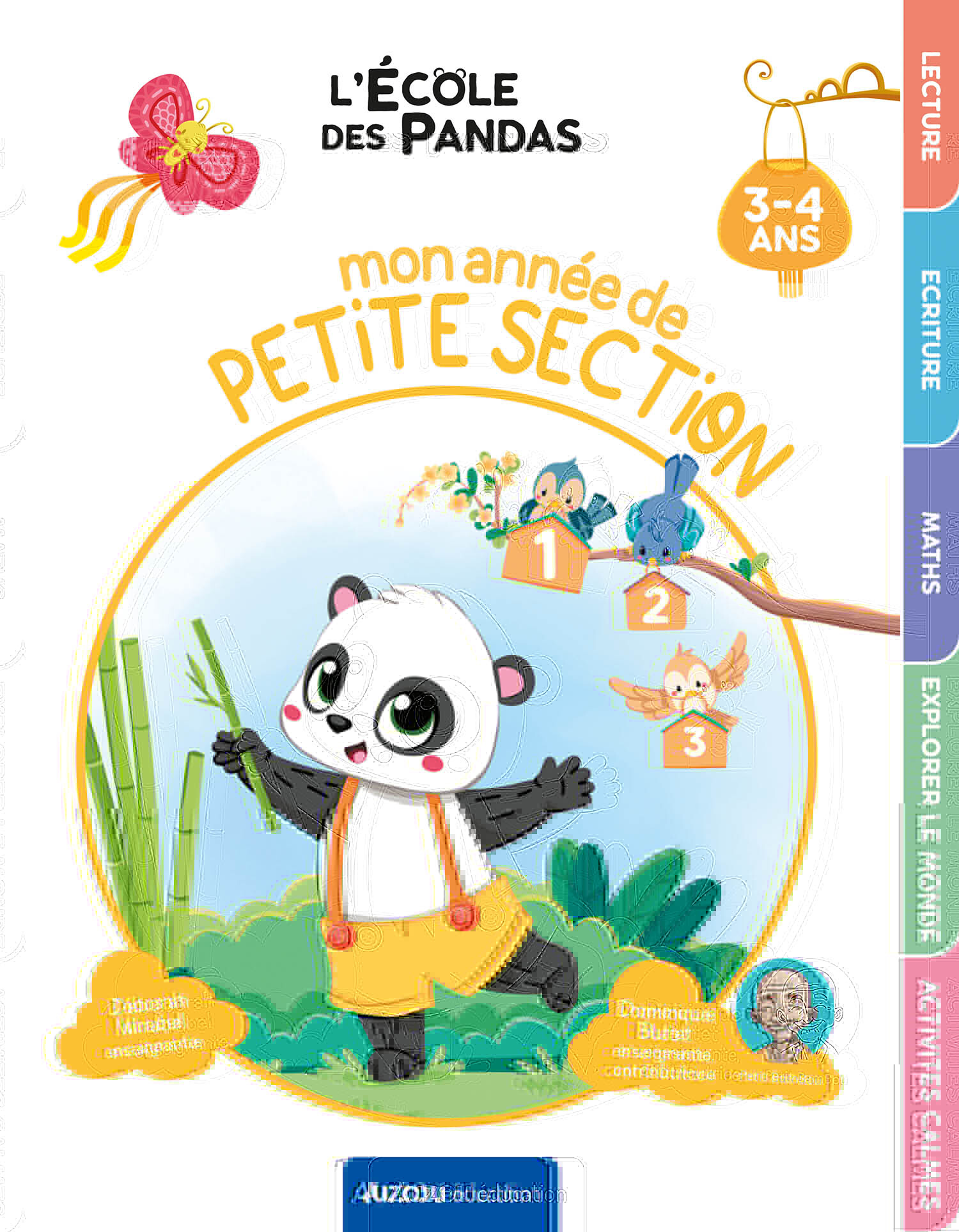 L'ÉCOLE DES PANDAS - MON ANNÉE DE PETITE SECTION - MIRABEL DEBORAH - AUZOU