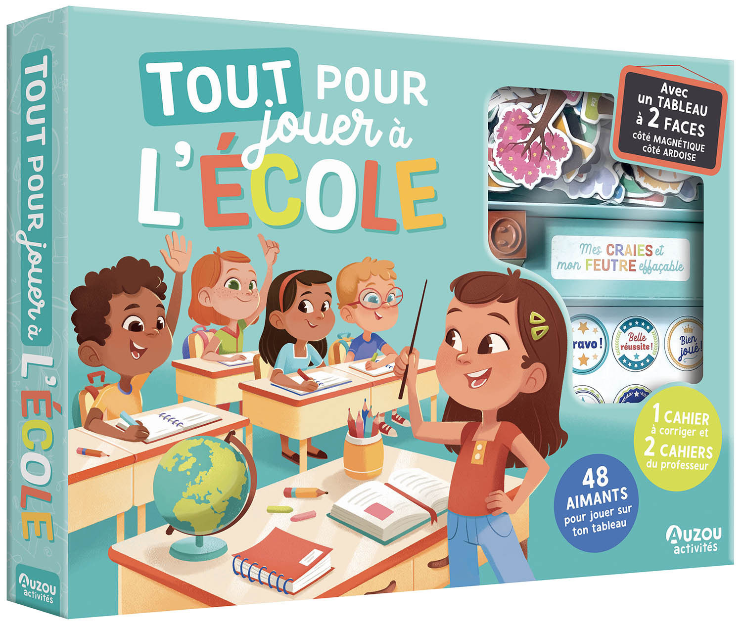 TOUT POUR JOUER À L'ÉCOLE - ROMATIF ALEXIA - AUZOU