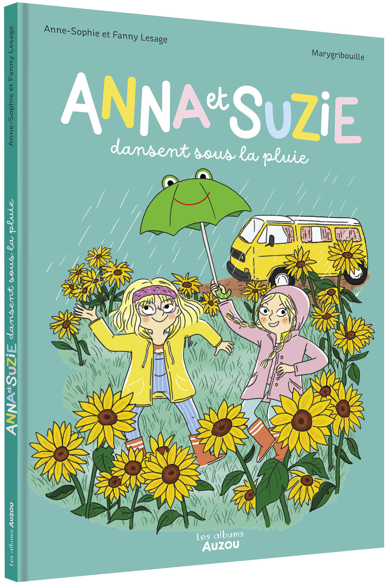 ANNA ET SUZIE DANSENT SOUS LA PLUIE - LESAGE FANNY - AUZOU