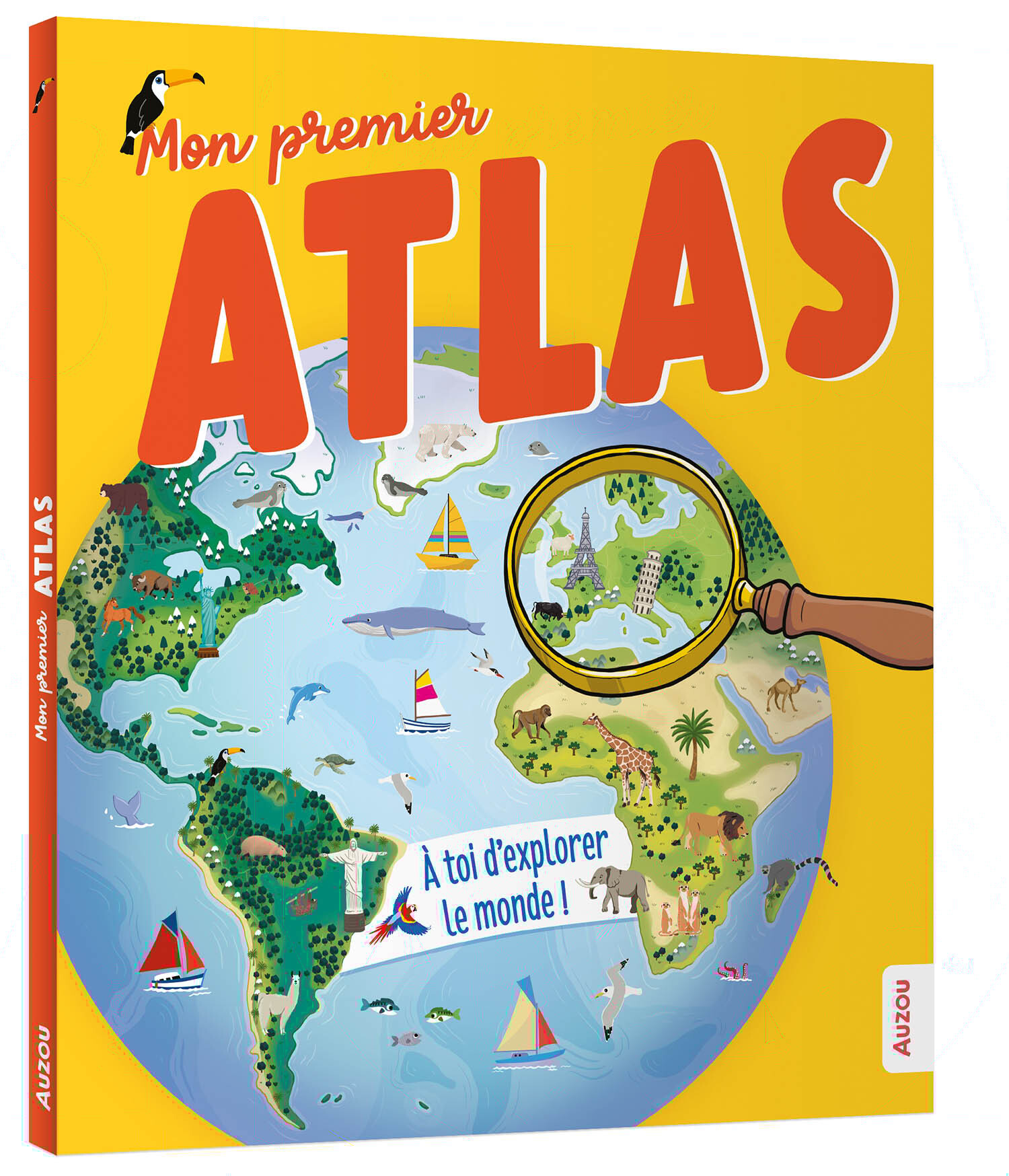 MON PREMIER ATLAS - LANNELUC SABRINA - AUZOU