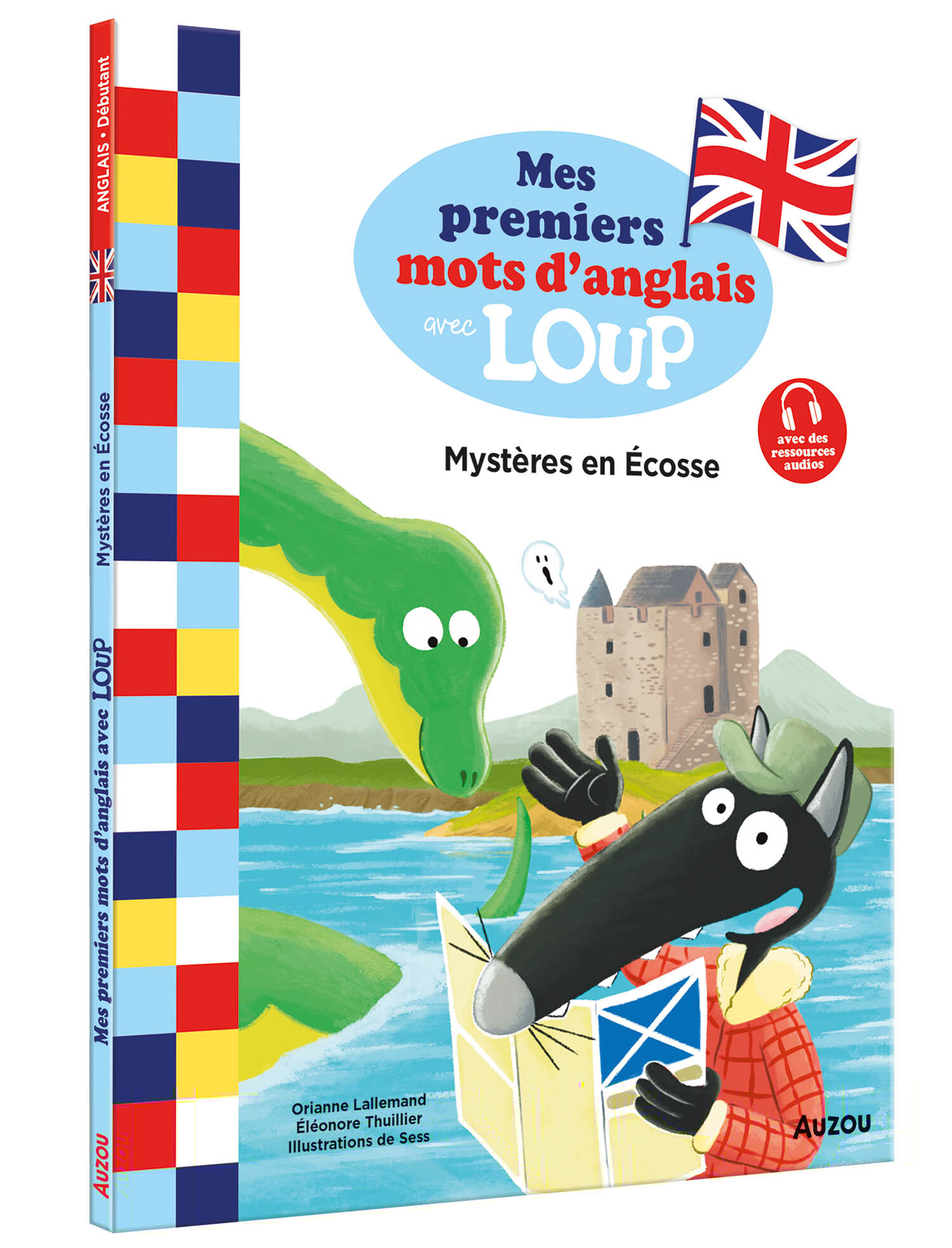 MES LECTURES DU CP AVEC LOUP  - MES PREMIERS MOTS D'ANGLAIS AVEC LOUP  - MYSTÈRES EN ÉCOSSE - LALLEMAND ORIANNE - AUZOU