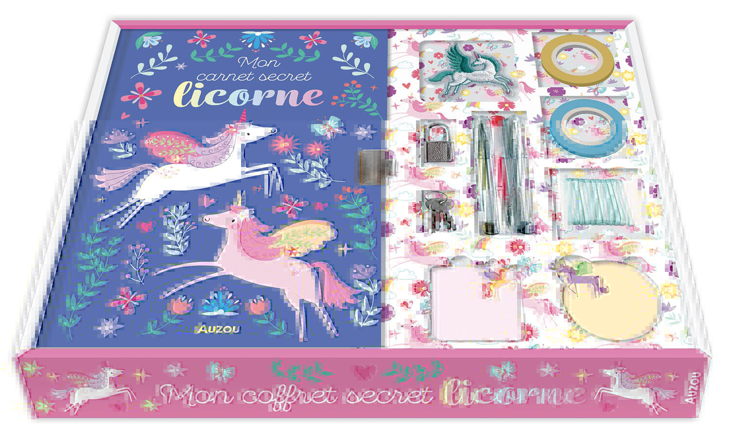 MON COFFRET SECRET LICORNE - BUCKINGHAM FAYE - AUZOU