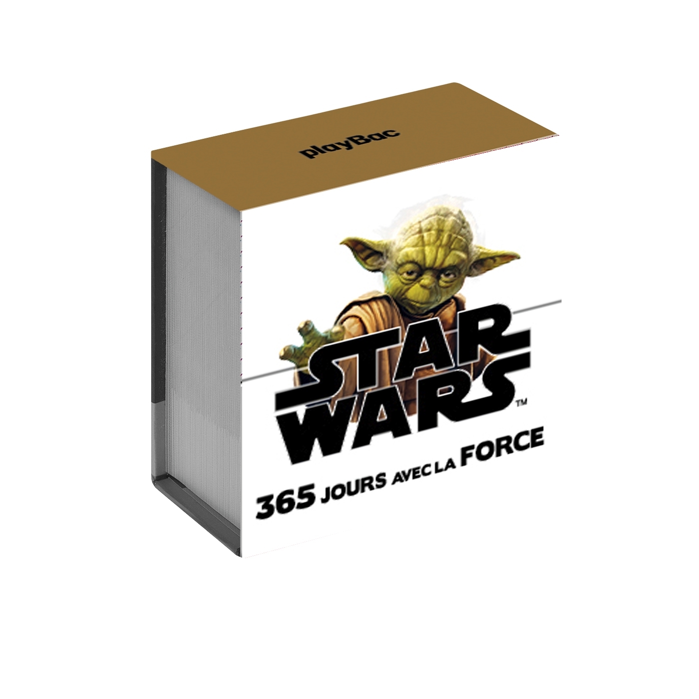 MINI CALENDRIER - 365 JOURS AVEC LA FORCE STAR WARS - COLLECTIF - PLAY BAC