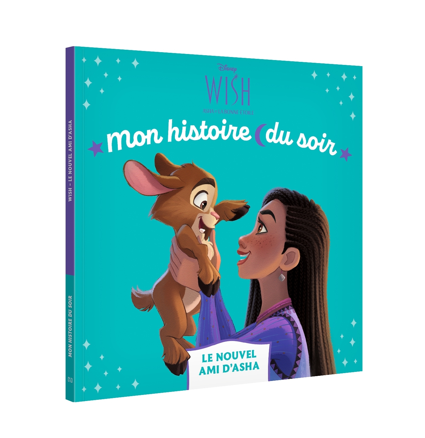 WISH, ASHA ET LA BONNE ÉTOILE - MON HISTOIRE DU SOIR - LE NOUVEL AMI D'ASHA - DISNEY -  - DISNEY HACHETTE