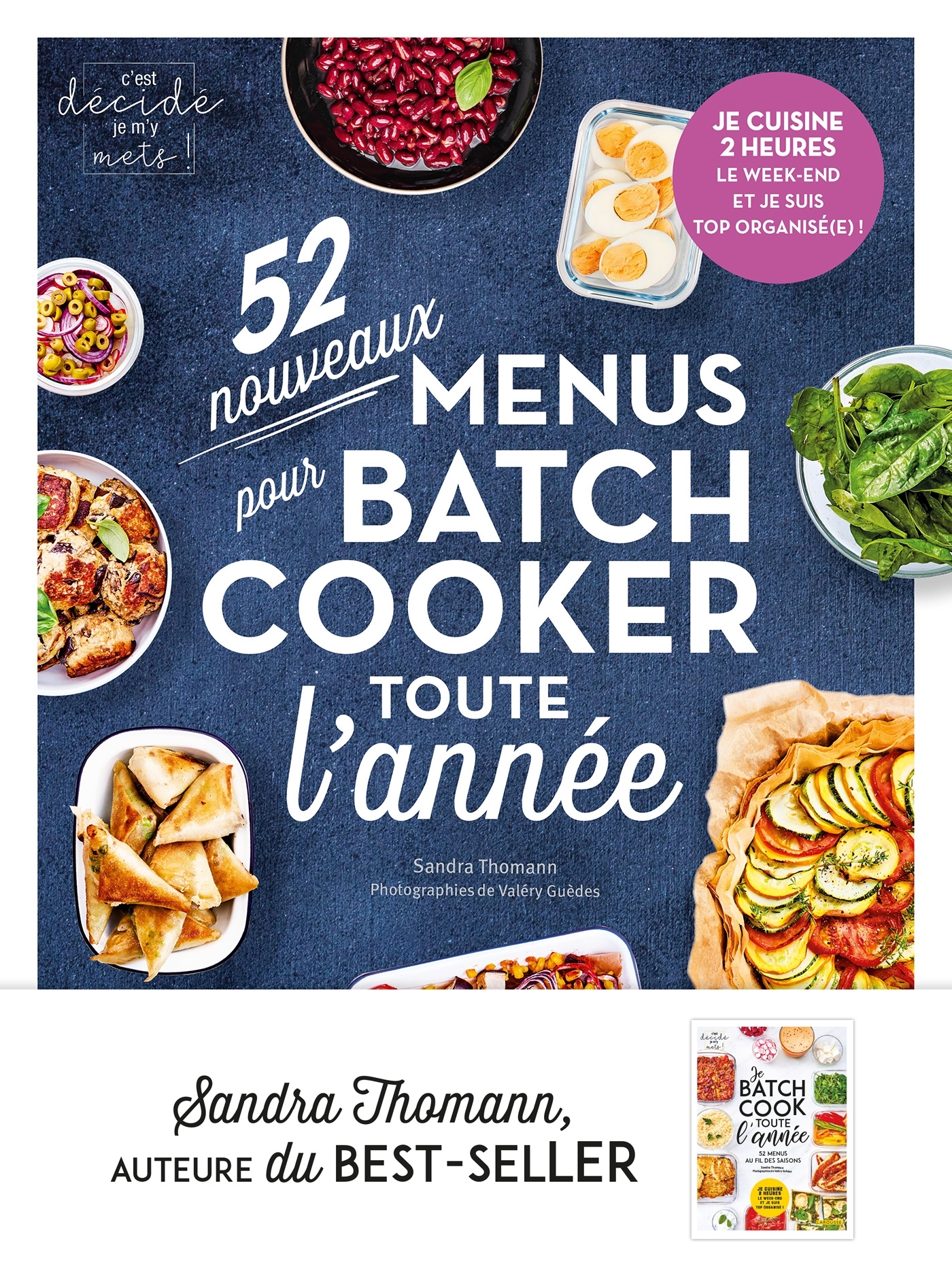 52 NOUVEAUX MENUS POUR BATCH-COOKER TOUTE L'ANNÉE - THOMANN SANDRA - LAROUSSE 52 NOUVEAUX MENUS POUR BATCH-COOKER TOUTE L'ANNÉE - THOMANN SANDRA - LAROUSSE