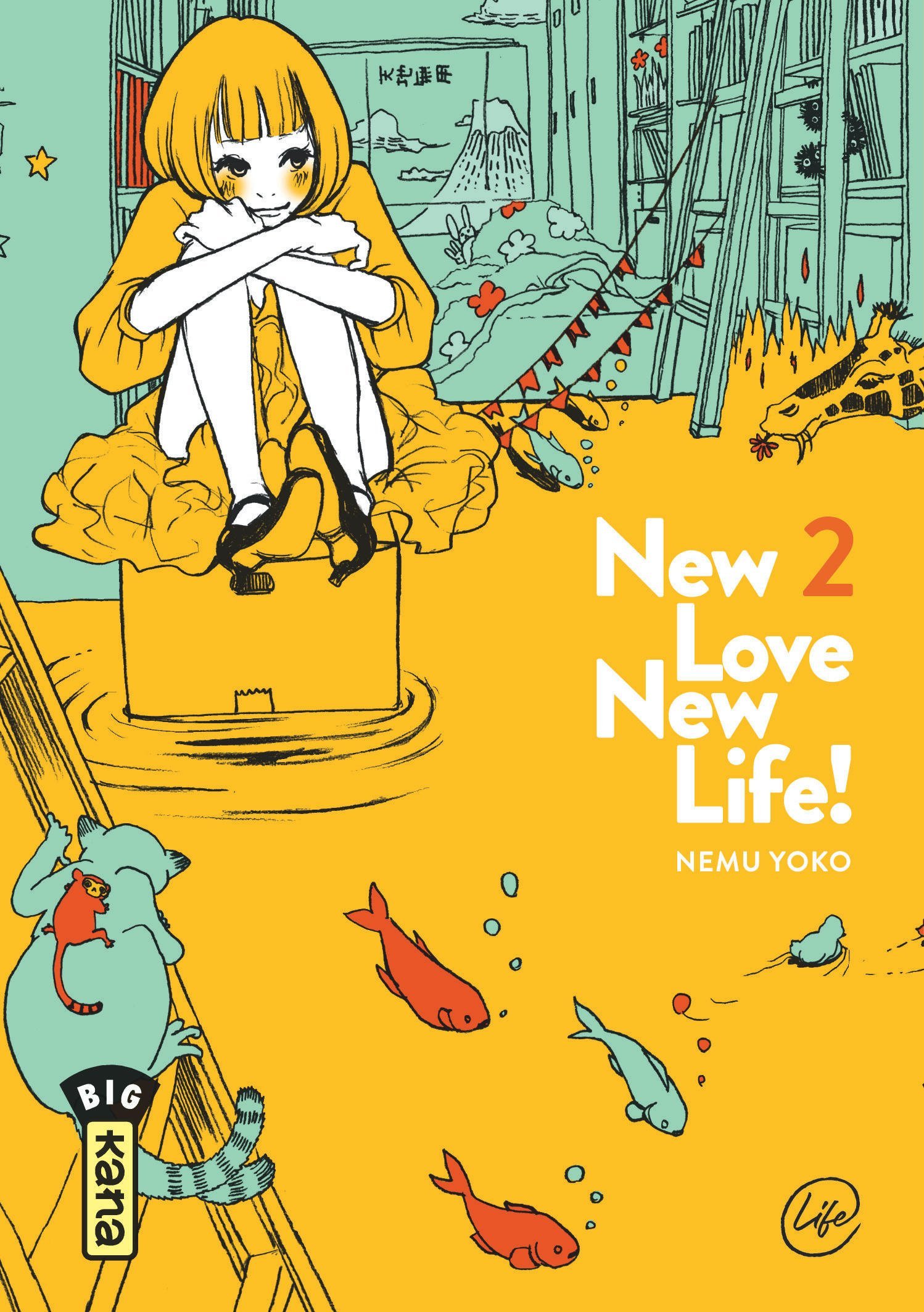 New love, new life !  - Tome 2 - Yoko Nemu Yoko Nemu - KANA